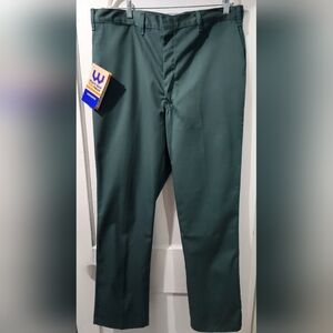 NWT Stylish Men's Green Work Pants size 40x34